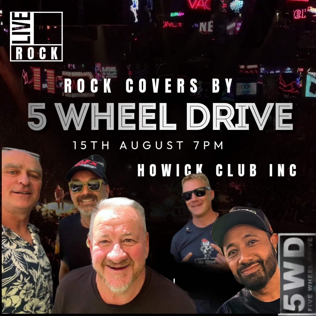 5 Wheel Drive 15th august 2026