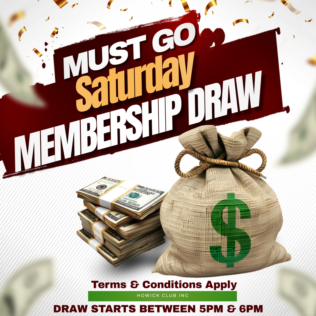 Must Go Draw Saturday
